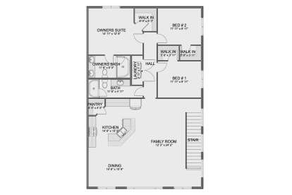 Second Floor for House Plan #2802-00440