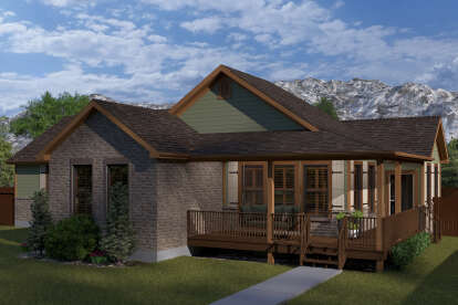 Craftsman House Plan #2802-00441 Elevation Photo