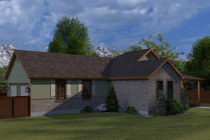 Craftsman House Plan #2802-00441 Elevation Photo
