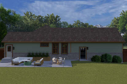 Craftsman House Plan #2802-00441 Elevation Photo