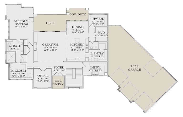 House Plan House Plan #34248 Drawing 1