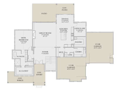 Main Floor  for House Plan #6422-00130