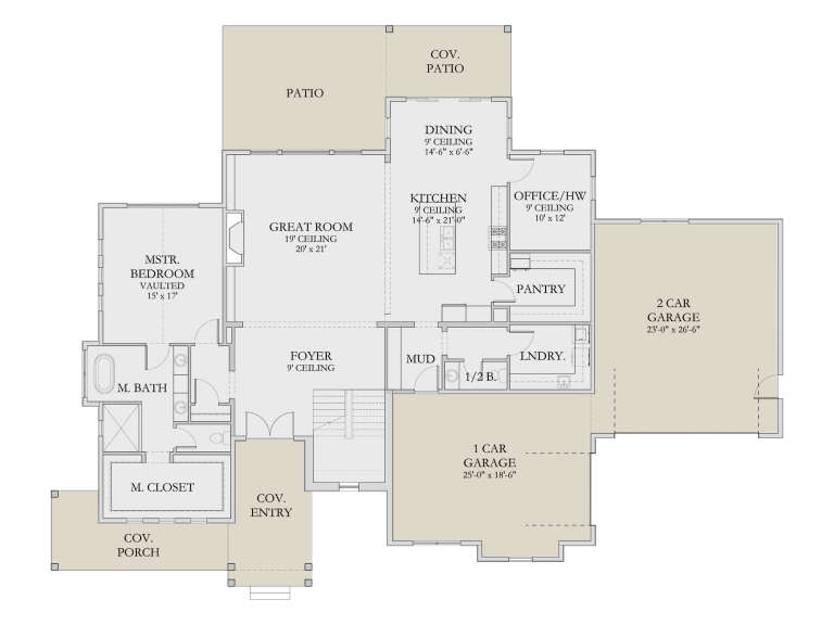House Plan House Plan #34251 Drawing 1