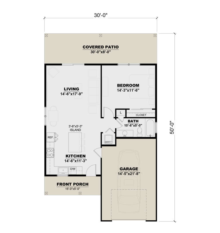 House Plan House Plan #34254 Drawing 1