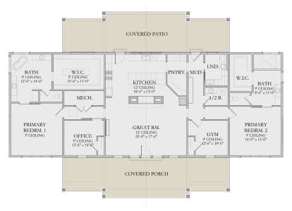 Main Floor  for House Plan #6422-00132