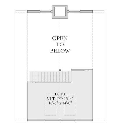 Loft for House Plan #6422-00133