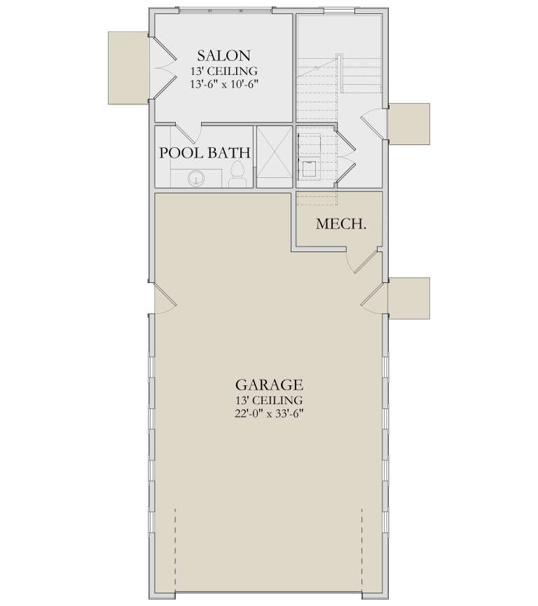 House Plan House Plan #34260 Drawing 1