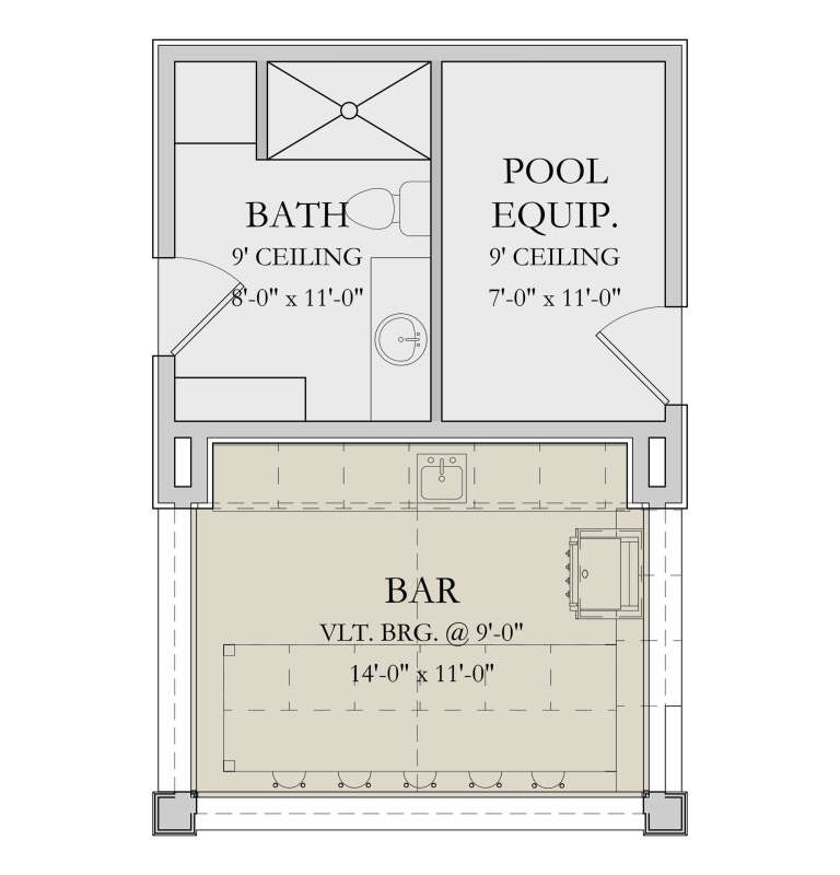 House Plan House Plan #34261 Drawing 1