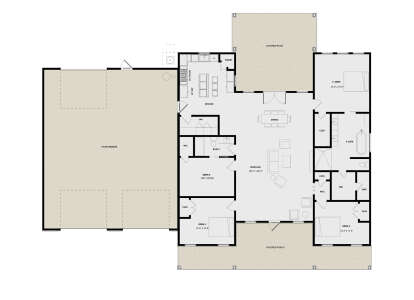 Main Floor  for House Plan #9185-00030