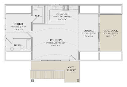 Second Floor for House Plan #6422-00140