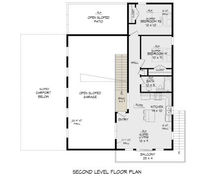 Second Floor for House Plan #940-01358