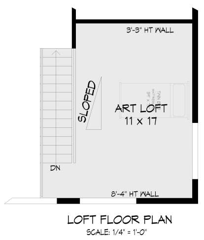 Loft for House Plan #940-01359