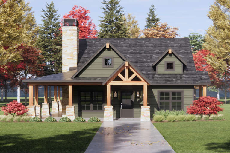 House Plan House Plan #34271 Front Elevation