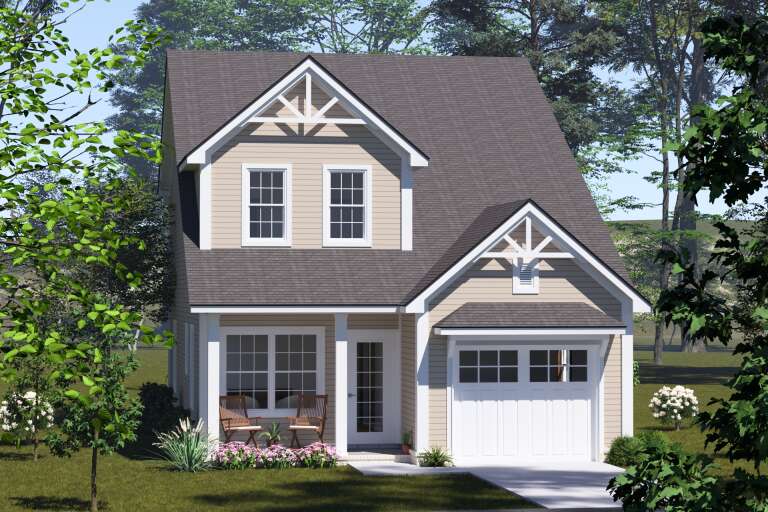 House Plan House Plan #34278 Front Elevation