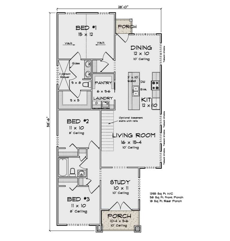House Plan House Plan #34282 Drawing 1