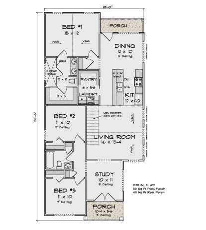 Main Floor  for House Plan #4848-00515