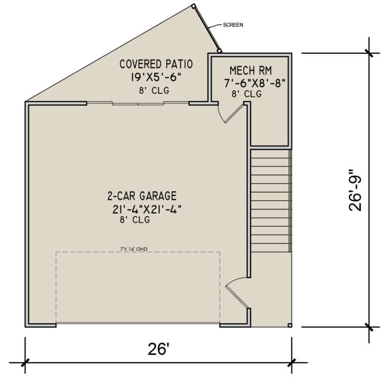House Plan House Plan #34289 Drawing 1