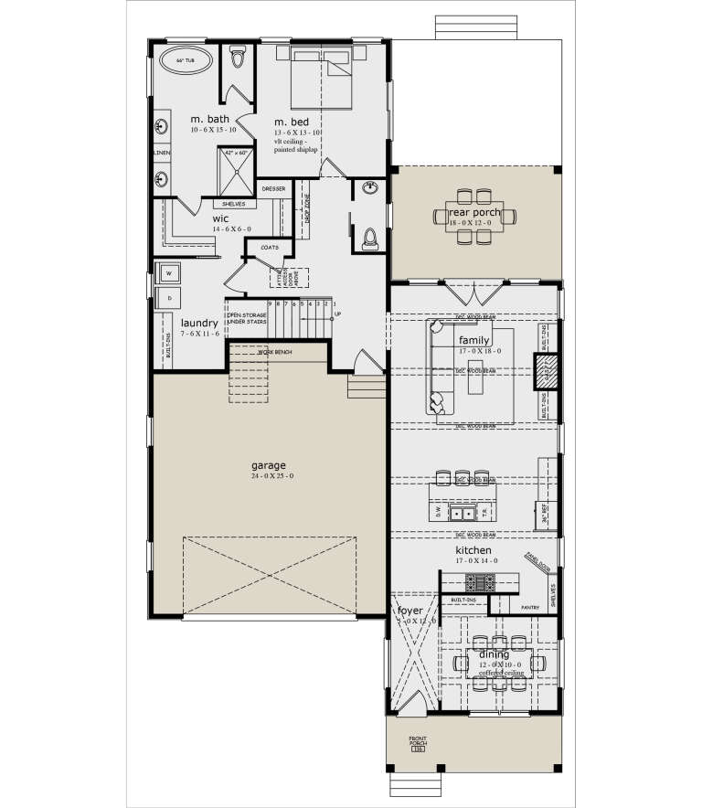 House Plan House Plan #34291 Drawing 1