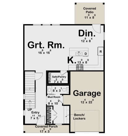 Main Floor  for House Plan #963-01192