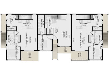 Main Floor for House Plan #5984-00043