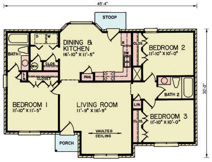 Main Floor  for House Plan #699-00485