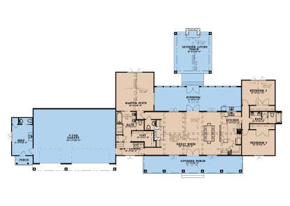 Main Floor  for House Plan #8318-00438
