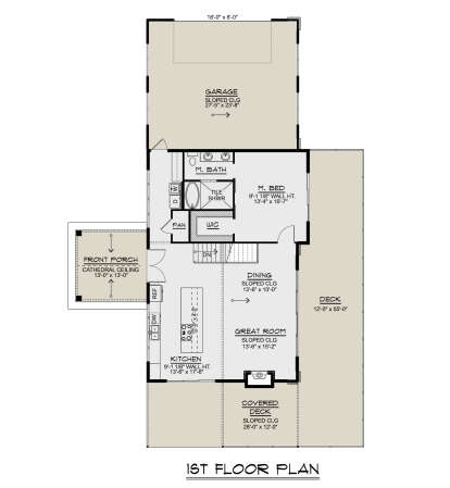 Main Floor  for House Plan #5032-00388