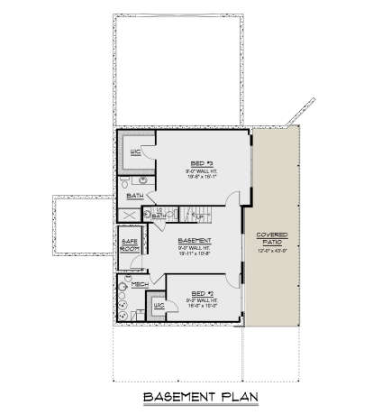 Basement for House Plan #5032-00388