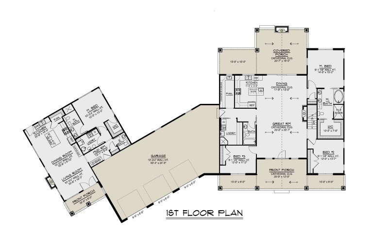House Plan House Plan #34316 Drawing 1