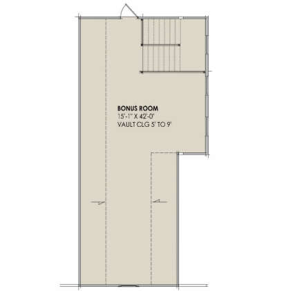 Bonus Room for House Plan #7983-00156