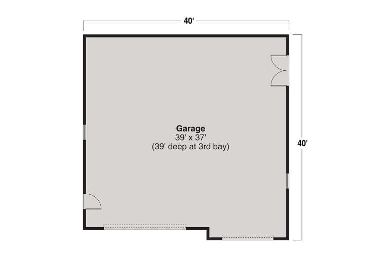 House Plan House Plan #34324 Drawing 1