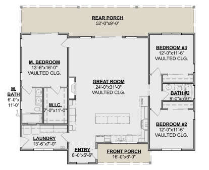 Main Floor  for House Plan #1462-00216