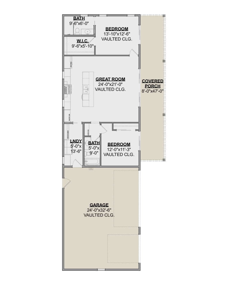 House Plan House Plan #34328 Drawing 1
