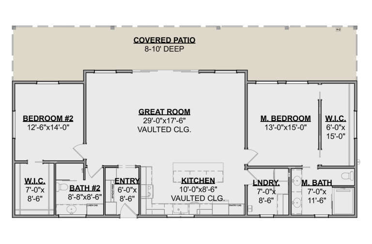House Plan House Plan #34330 Drawing 1