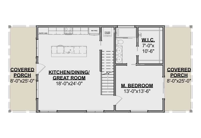 House Plan House Plan #34331 Drawing 1