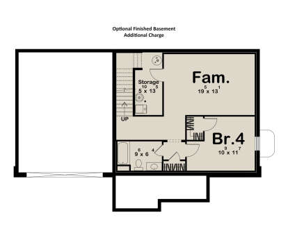 Basement for House Plan #963-01195