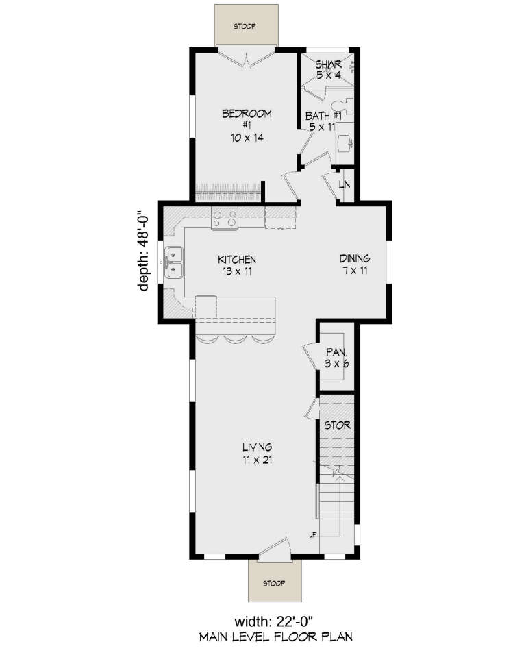 House Plan House Plan #34334 Drawing 1