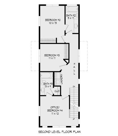 Second Floor for House Plan #940-01360