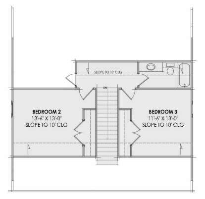 Second Floor for House Plan #7983-00157