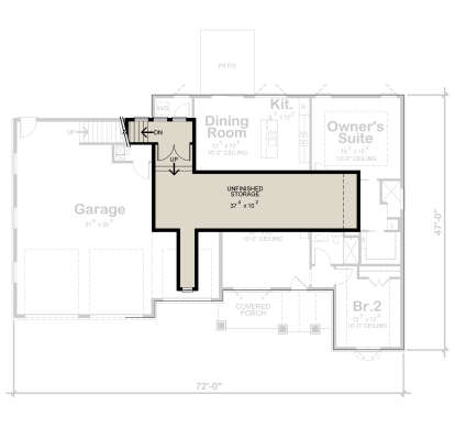 Storage Room for House Plan #402-01851