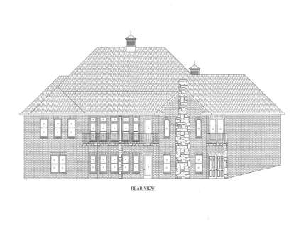 Early American House Plan #286-00001 Elevation Photo
