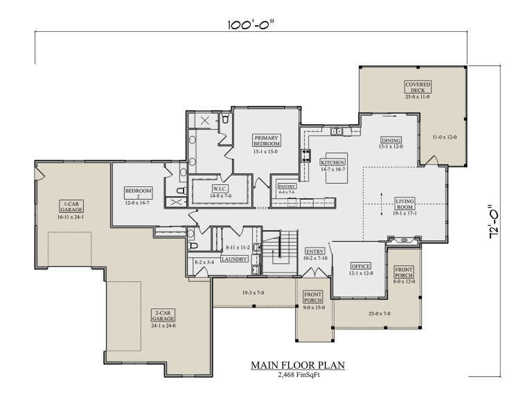 House Plan House Plan #34351 Drawing 1