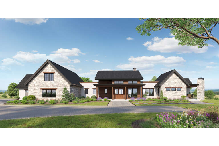 House Plan House Plan #34356 Front Elevation