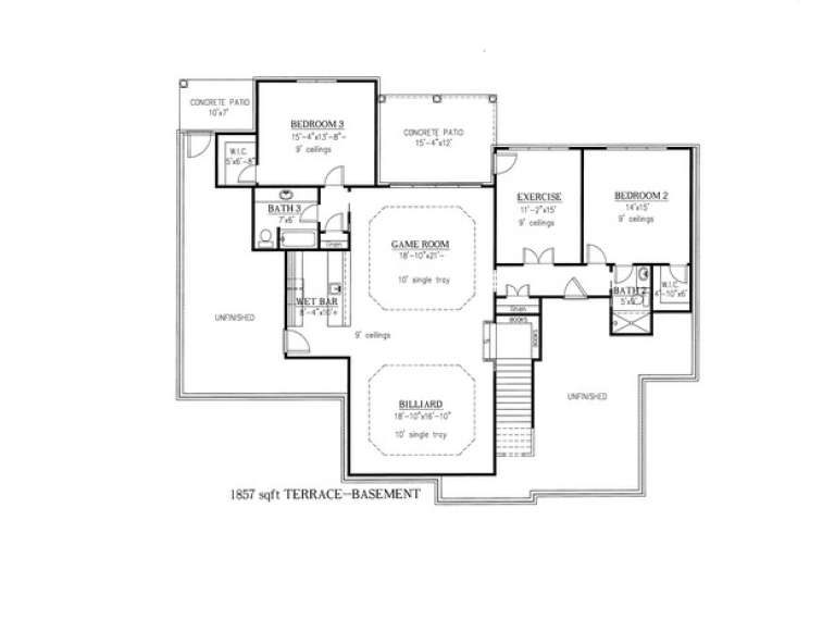 House Plan House Plan #3436 Drawing 1