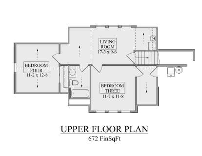 Second Floor for House Plan #5631-00292
