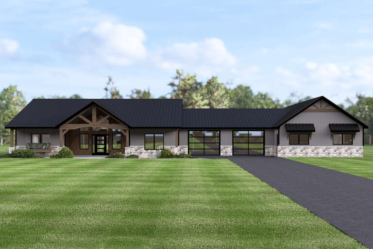 House Plan House Plan #34363 Front Elevation