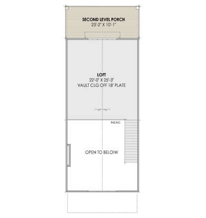 Second Floor for House Plan #7983-00162