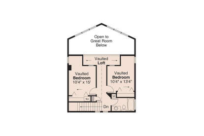 Second Floor for House Plan #035-01197