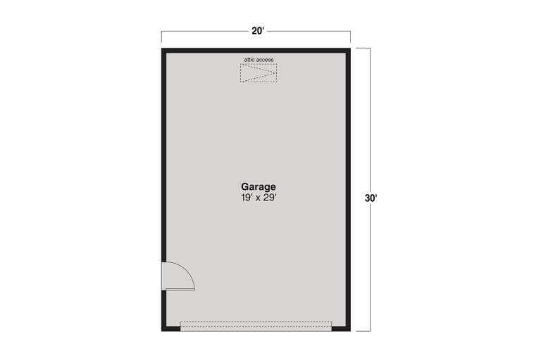 House Plan House Plan #34368 Drawing 1