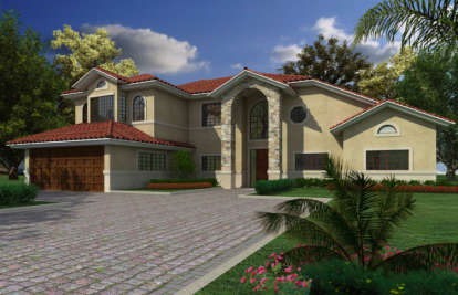 4 Bed, 2 Bath, 3110 Square Foot House Plan - #168-00035